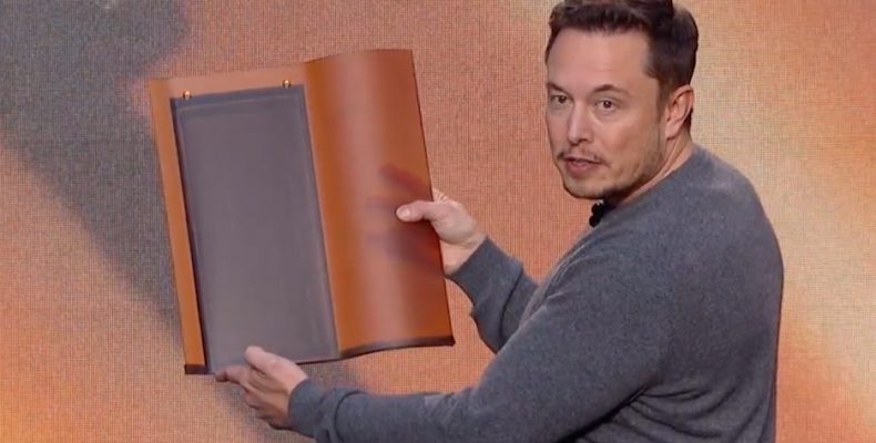 Tesla начнет принимать заказы на крыши из солнечных панелей