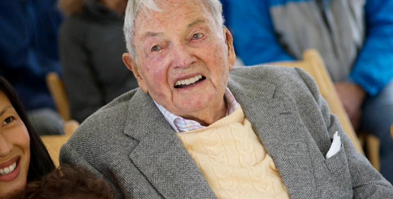 В США в возрасте 101 года скончался миллиардер и филантроп Дэвид Рокфеллер